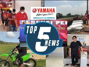Top 5: Imlek di Tengah Pandemi, Susi Geber Motor Trail