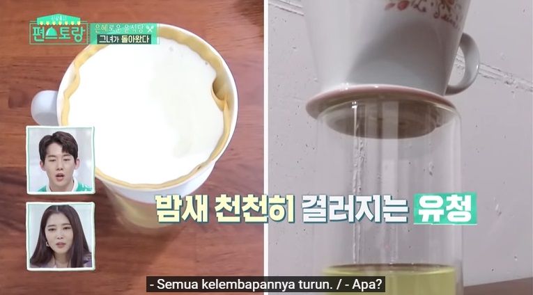cara makan yogurt ala yoon eun hye