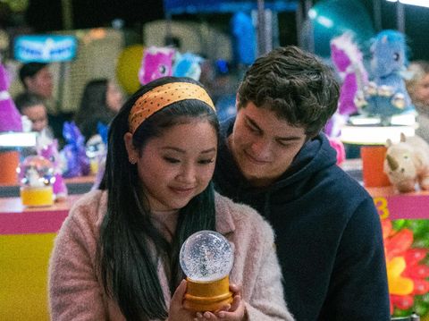 TO ALL THE BOYS IVE LOVED BEFORE 3.  Lana Condor as Lara Jean Covey, Noah Centineo as Peter Kavinsky, in TO ALL THE BOYS IVE LOVED BEFORE 3. Cr. Katie Yu / Netflix © 2020
