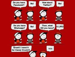 Ilustrasi Menohok Buat Mereka Penggila Gadget dan Internet