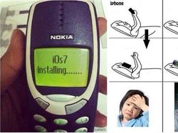 Meme Kocak Ponsel Jadul Vs Ponsel Masa Kini