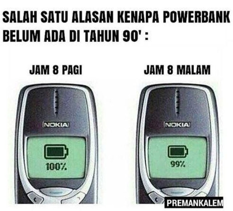 fotoinet meme ponsel jadul vs sekarang