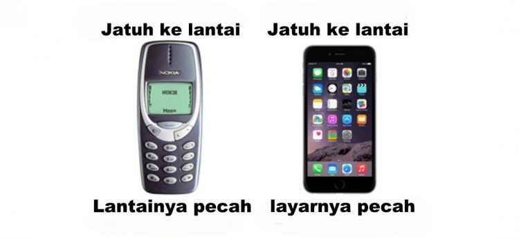 fotoinet meme ponsel jadul vs sekarang fotoinet meme ponsel jadul vs sekarang