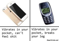 fotoinet meme ponsel jadul vs sekarang