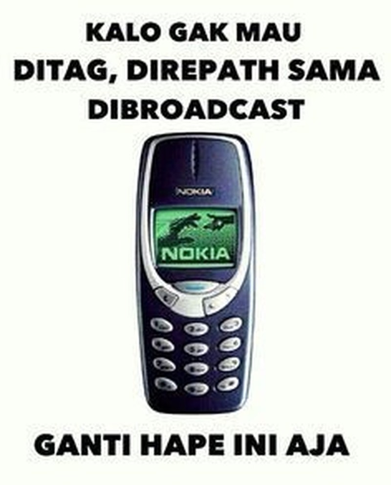 fotoinet meme ponsel jadul vs sekarang