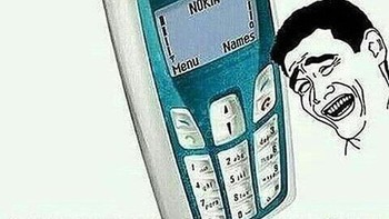 The power of ponsel jadul. (Foto: Internet)