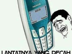 Meme Kocak Ponsel Jadul Vs Ponsel Masa Kini