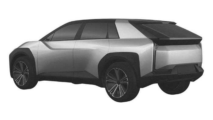 Ilustrasi SUV listrik Toyota