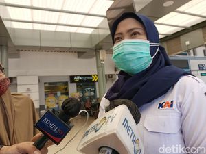 Penumpang KA ke Luar Jakarta Masih Banyak pada H+5 Lebaran