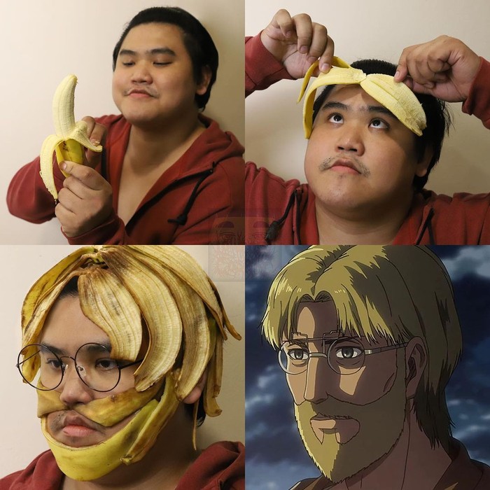Kocaknya Cosplay Low Budget ala Pria Thailand, Jadi Ayam Mentah hingga Sushi!