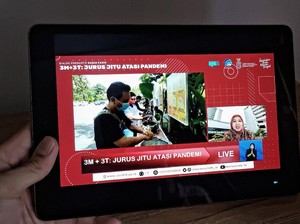 1 Juta Nakes Sudah Divaksin, Pemerintah Terus Imbau 3M dan 3T