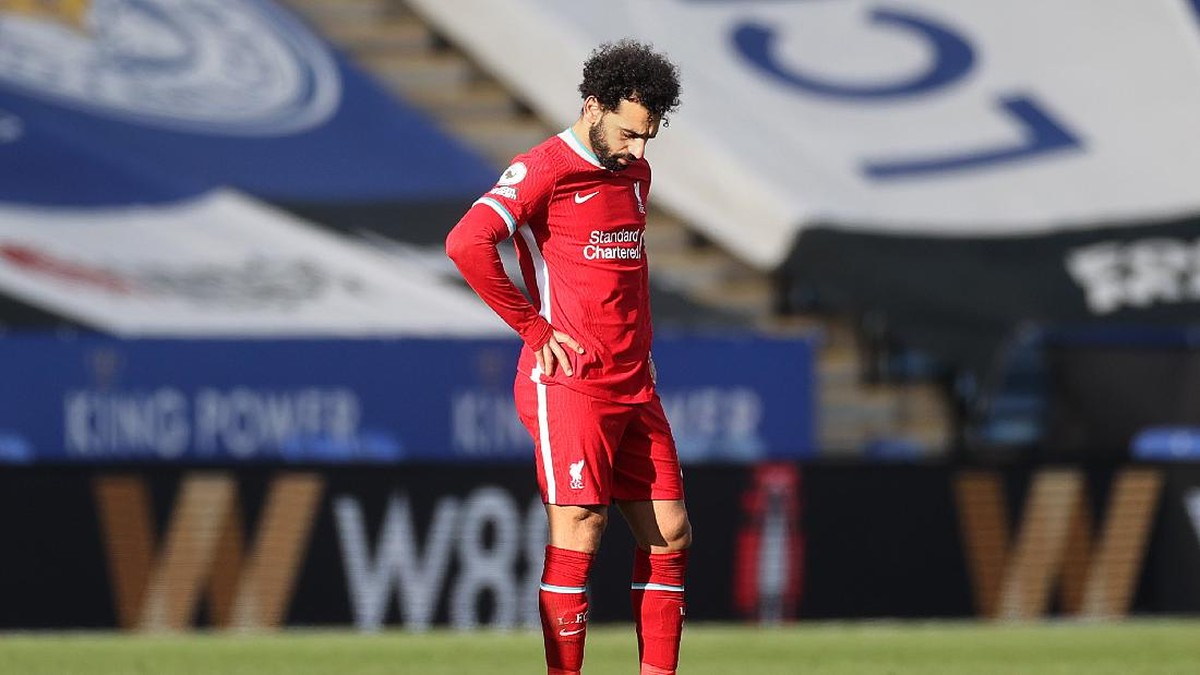 Liverpool kian tercecer dalam persaingan gelar Liga Inggris. (Foto: Getty Images/Pool)