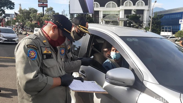 Pelanggar Ganjil Genap di Bogor