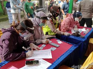 Hari Ini Ada 302 Pengendara Masuk Sidoarjo yang Rapid Antigen, 5 Positif