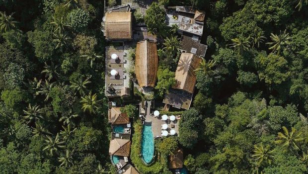 The Kayon Resort Ubud Bali (Tangkapan Layar Instagram @thekayonresort)