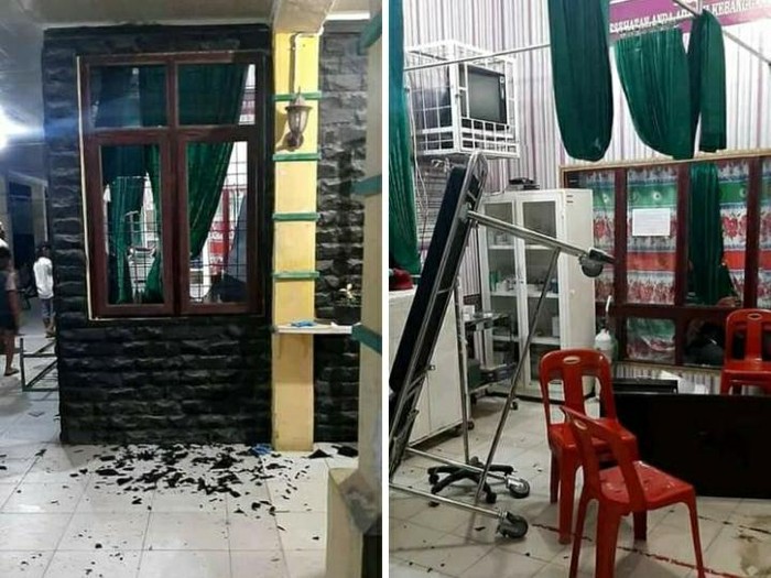 Viral Puskesmas Bagan Asahan, Kabupaten Asahan, Sumut, berantakan.