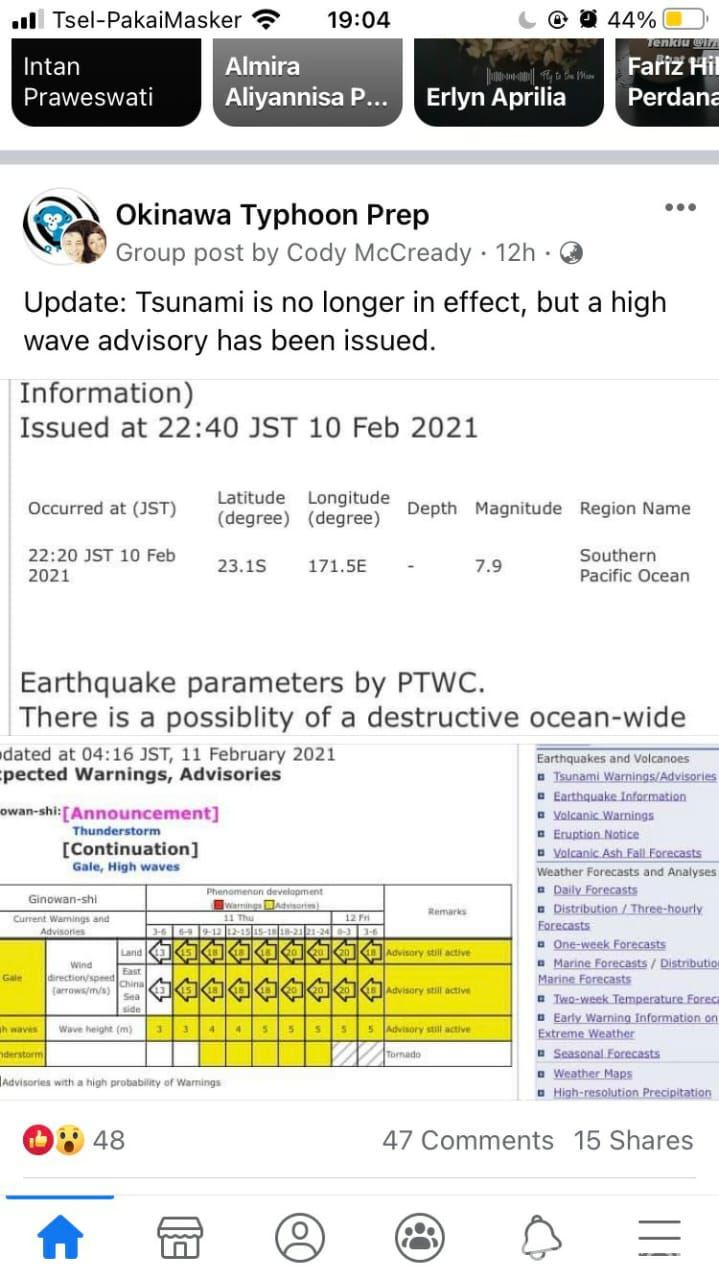 Gempa di Jepang