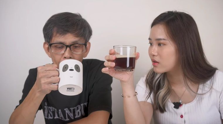 jessica jane bandingkan kopi luwak