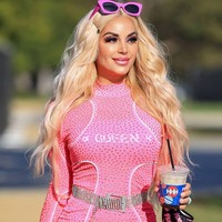 Marcela dikenal di media sosial karena penampilannya yang unik. Marcela selalu tampil layaknya Barbie.  Foto: dok. Instagram