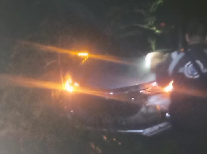 Mobil tersesat di hutan kawasan Gunung Putri, Majalengka.