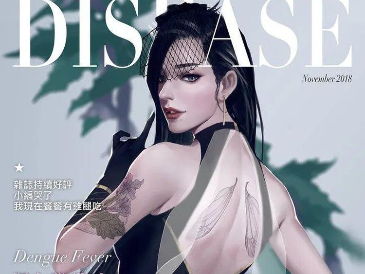 Begini Jadinya Kalau Penyakit Diubah Jadi Karakter Anime
