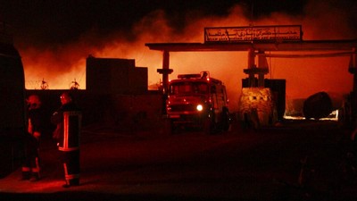 Ratusan Truk Gas Alam Terbakar di Perbatasan Iran-Afghanistan