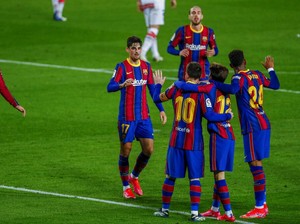 Gol-gol Messi Cs Saat Barcelona Bantai Alaves 5-1
