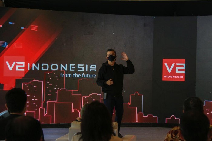 Logo baru V2 Indonesia