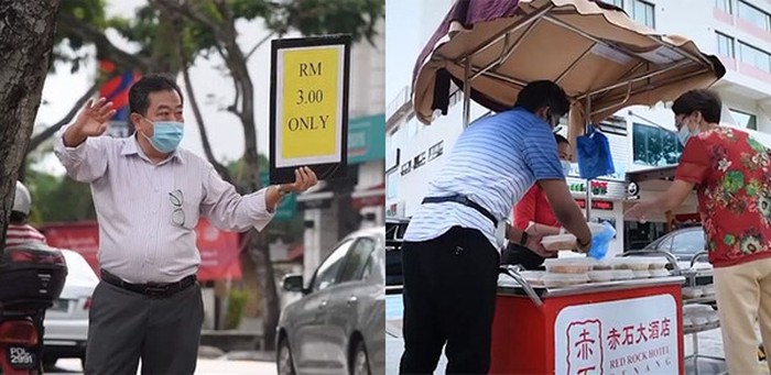 Agar Karyawan Tak Kena PHK, Manajer Hotel Rela Jualan Makanan di Jalan