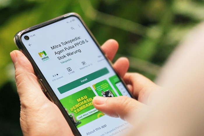 Aplikasi Mitra Tokopedia