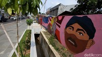 Mural tersebut sebagai bentuk apresiasi dan ucapan terima kasih kepada Wali Kota Solo FX. Hadi Rudyatmo yang telah mengabdi selama 15 tahun.