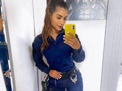 10 Potret Polwan Lalu Lintas Cantik yang Viral, Kini Jadi Selebgram