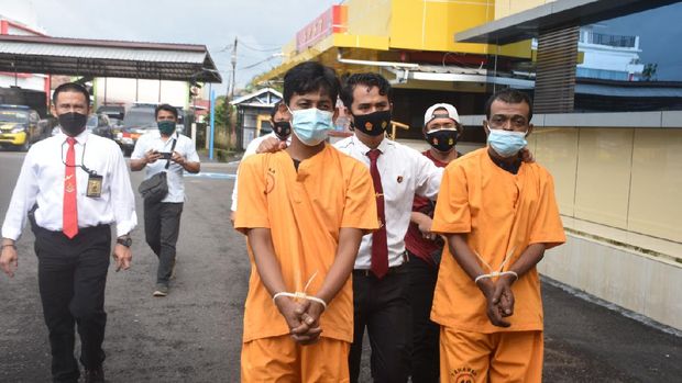 Dua pria jaringan bandar narkoba Riau ditangkap di Musi Banyuasin, Sumsel. Sabu seberat 513 gram atau senilai Rp 250 juta disita (dok Istimewa)