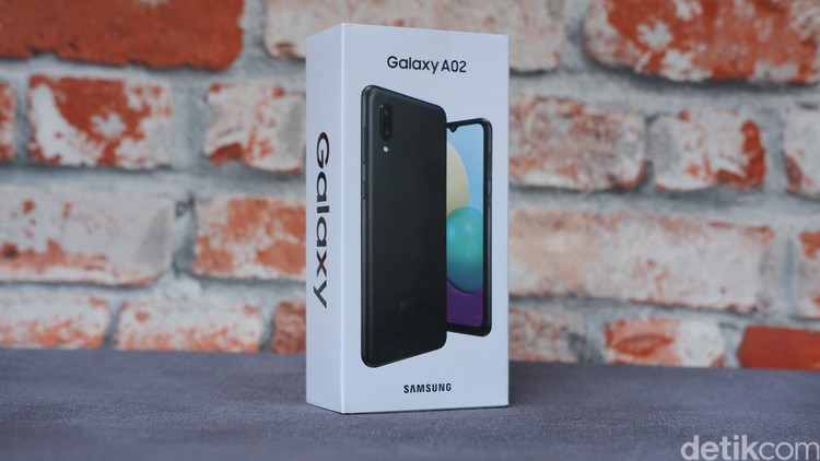 Unboxing Galaxy A02 Ponsel Anyar Samsung Harga Rp 1 4 Juta