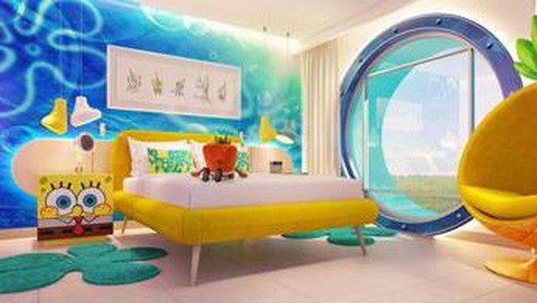 Nickelodeon segera membuka hotel dan resor bertema berbagai serial kartun, salah satunya Spongebob. (Nickelodeon Hotel & Resort) Nickelodeon segera membuka hotel dan resor bertema berbagai serial kartun, salah satunya Spongebob. (Nickelodeon Hotel & Resort)