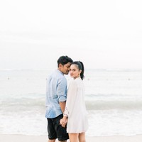 Ririn Ekawati dan Ibnu Jamil memilih Bali sebagai destinasi bulan madu mereka. Keduanya pun menginap di hotel maupun resort ke beberapa daerah di Bali. Foto: Instagram/@ibnujamilo, @ririnekawati