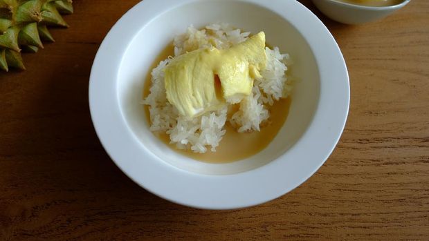 Ketan Saus Durian