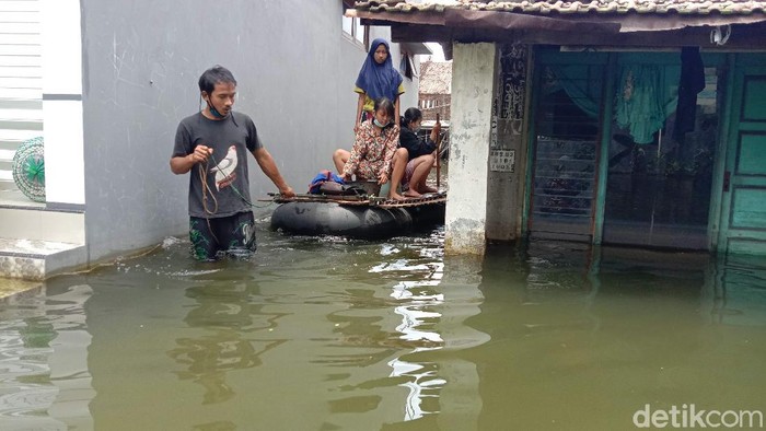 Kondisi banjir di Kudus, 15/2/2021
