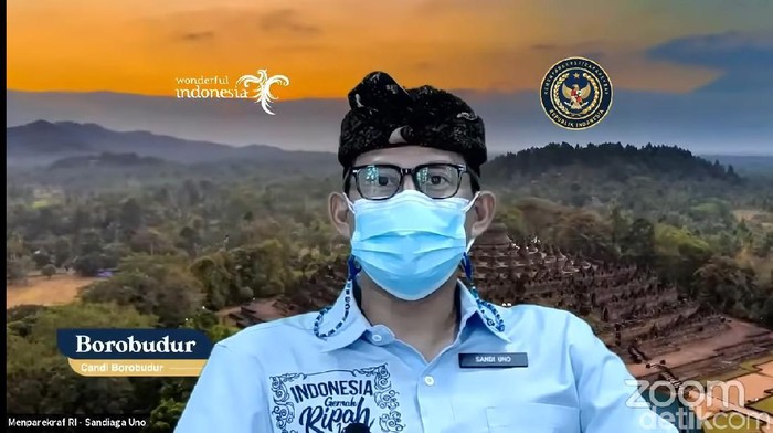 Menparkraf Sandiaga mendorong mahasiswa jadi pengusaha ekonomi kreatif