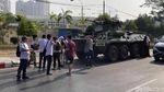 Myanmar Kerahkan Kendaraan Lapis Baja di Sejumlah Kota