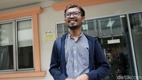 Tetapi juga sekaligus memenuhi panggilan atas laporan Jordi Onsu kepadanya. (Foto: Palevi/detikcom) 