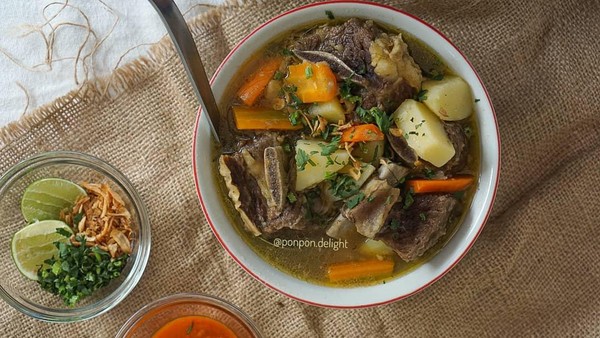 20 Sop Iga Mantul Ada di Sini