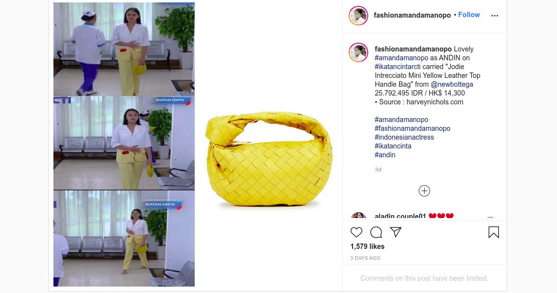 Tas Mahal Amanda Manopo