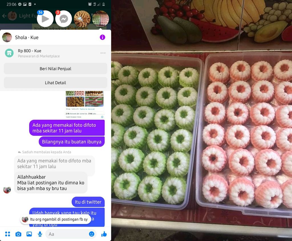 Tega! Orang Ini Tipu Ratusan Netizen dengan Jualan Kue 'Palsu'