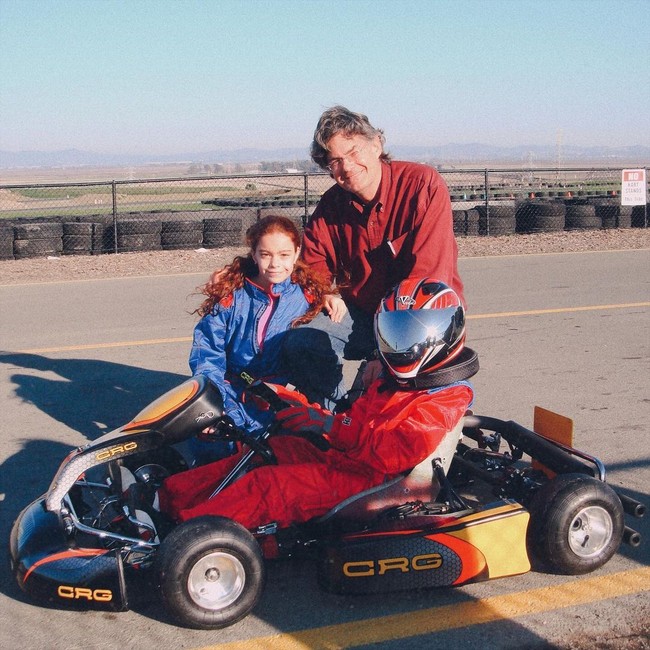 Sesaat naik go-kart, aku langsung tahu. Aku sangat berhasrat pada dunia balap. Aku cinta kompetisinya, juga aliran adrenalinnya. Aku tak bisa lepas darinya, kata Toni. (Foto: Instagram/@tonibreidinger)