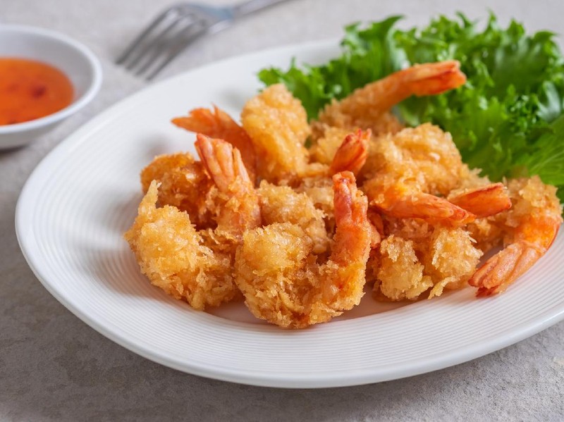 Udang Goreng Tepung ala Rumah Makan Seafood
