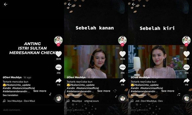 Dalam ikatan anting-anting sebelah dan cinta gelang karet Amanda Manobo