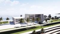 Blue Estate Island berjarak 25 menit perjalanan pesawat dari ibu kota Bahama, Nassau. Artinya, jarak itu kurang dari 90 menit dari Miami.