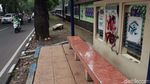 Halte di Kota Bandung Jadi Sasaran Vandalisme
