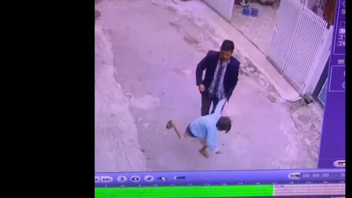 Heboh video pria di Bandung aniaya bocah di Soreang Bandung